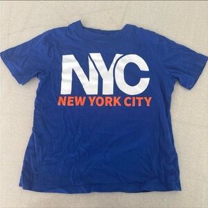 H&M Blue NYC Graphic Kids Tee
